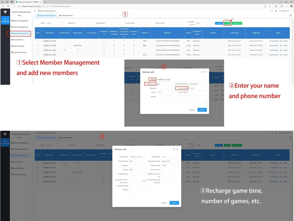 Backend-management-system