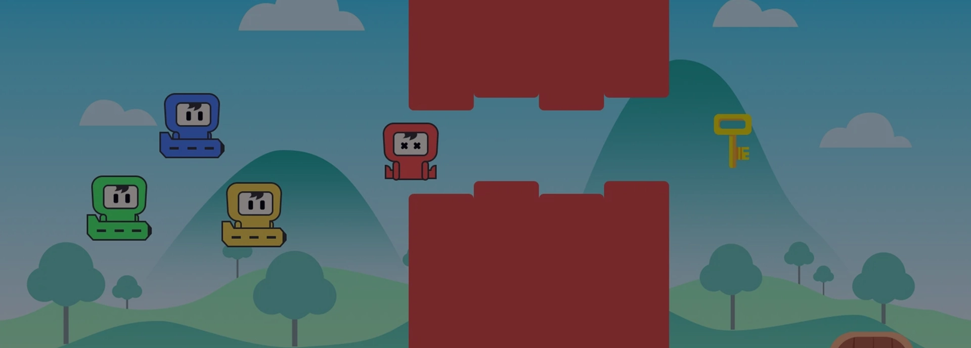 VITCOR Interactive Game Floor banner