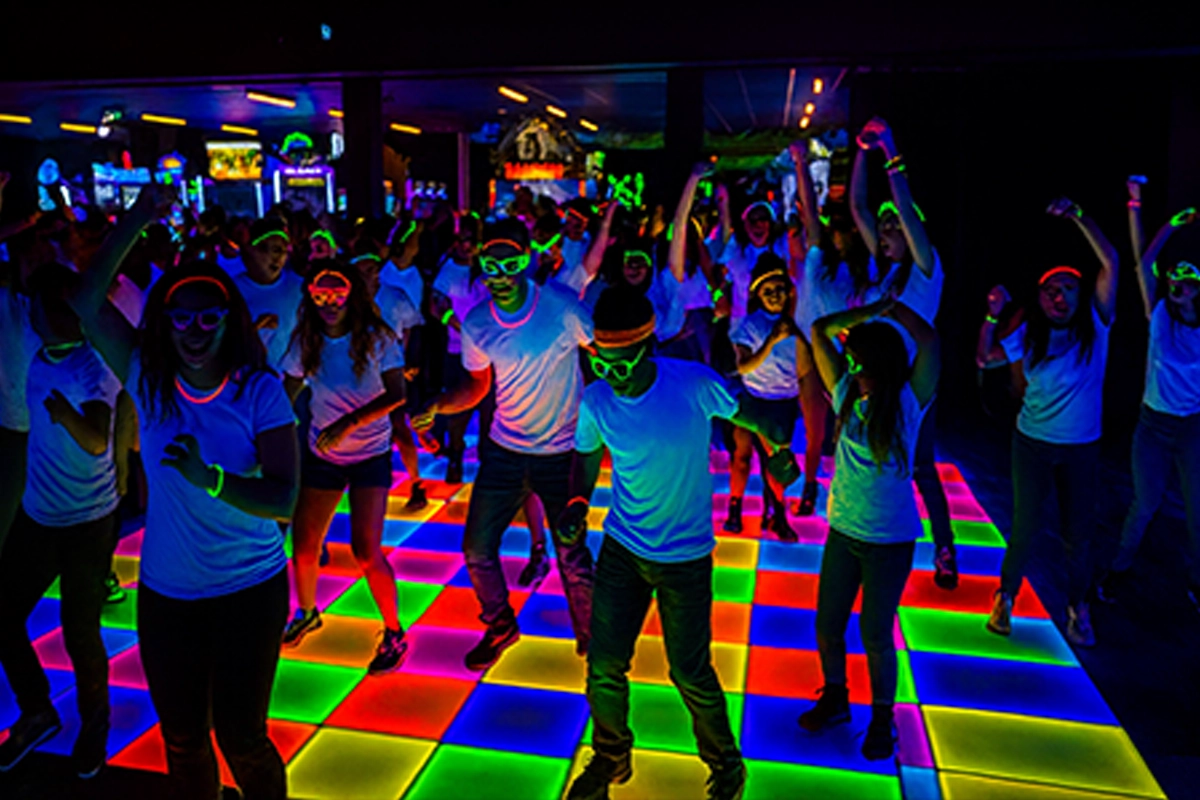 Halloween Light Up Dance Floor Party Hero