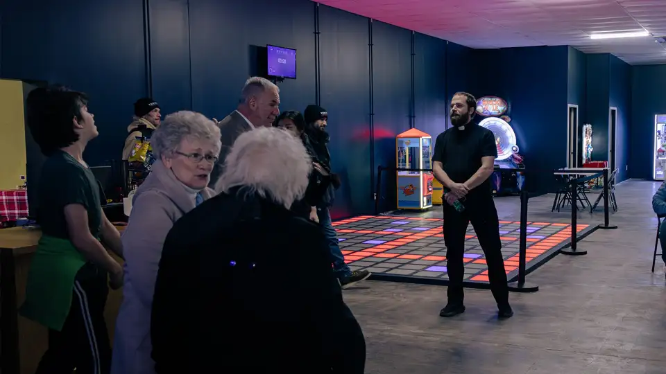 Commercial Interactive Game Floor Installation for FEC