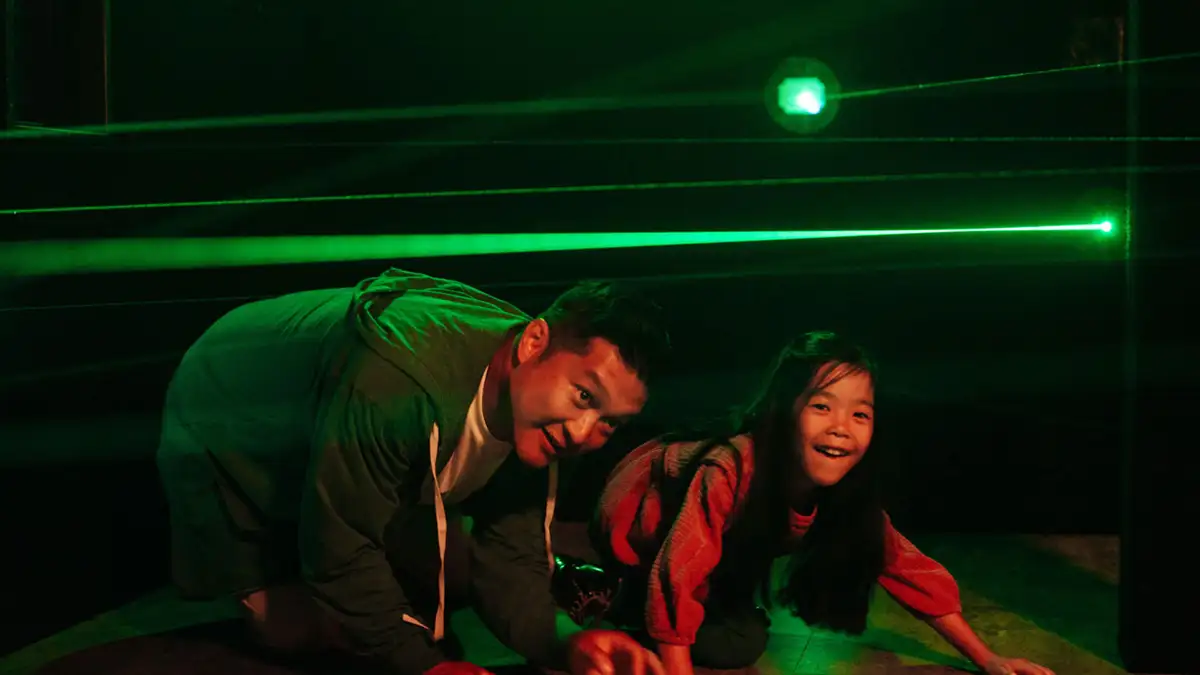 Corporate event bookings for interactive laser maze entertainment centers
