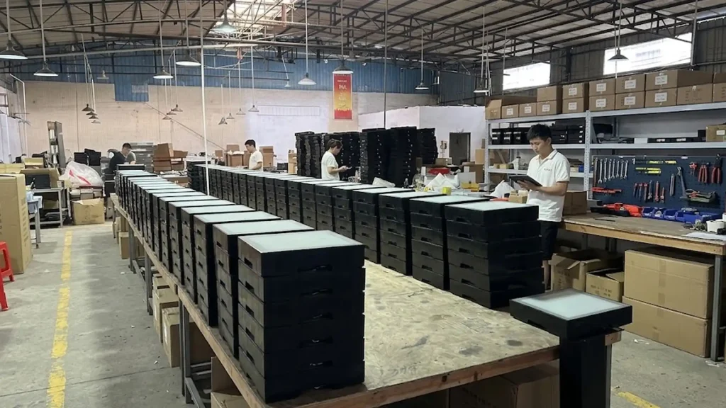 Interactive Game Room Installation: From Order to Opening Day 1 interactive game room installation production line