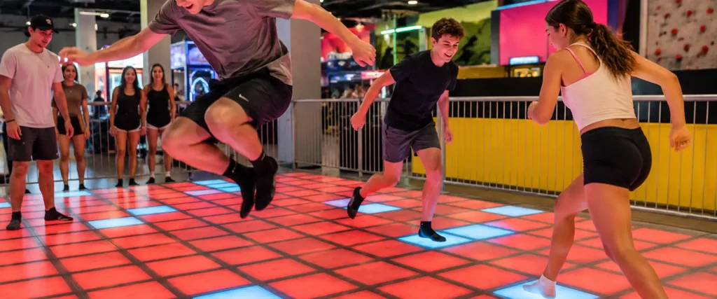 How Interactive Game Floors Work: LED Tiles, Sensors & the Controller 1 interactive game floor how it works